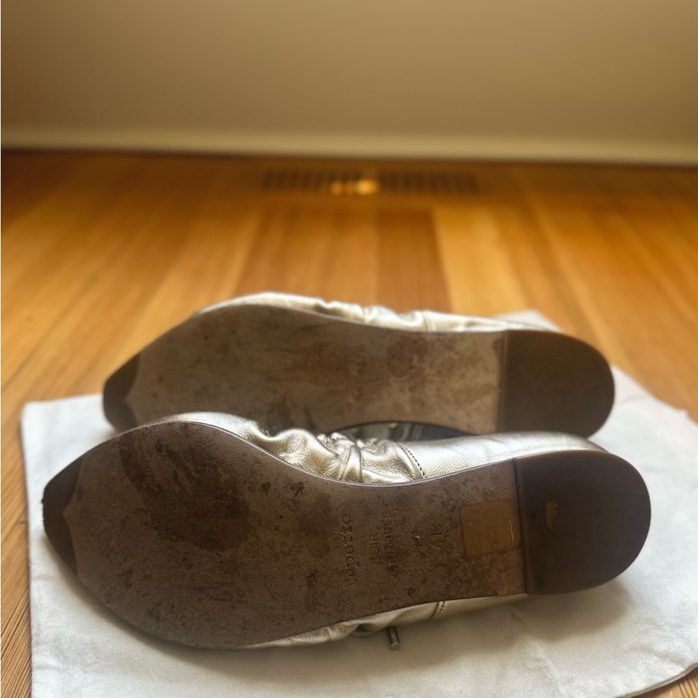 Repetto Women's Metallic Flats - Picture 7 of 7